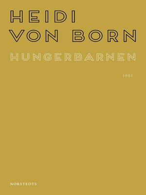 cover image of Hungerbarnen